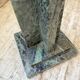Set of 4 marble columns or pedestals.