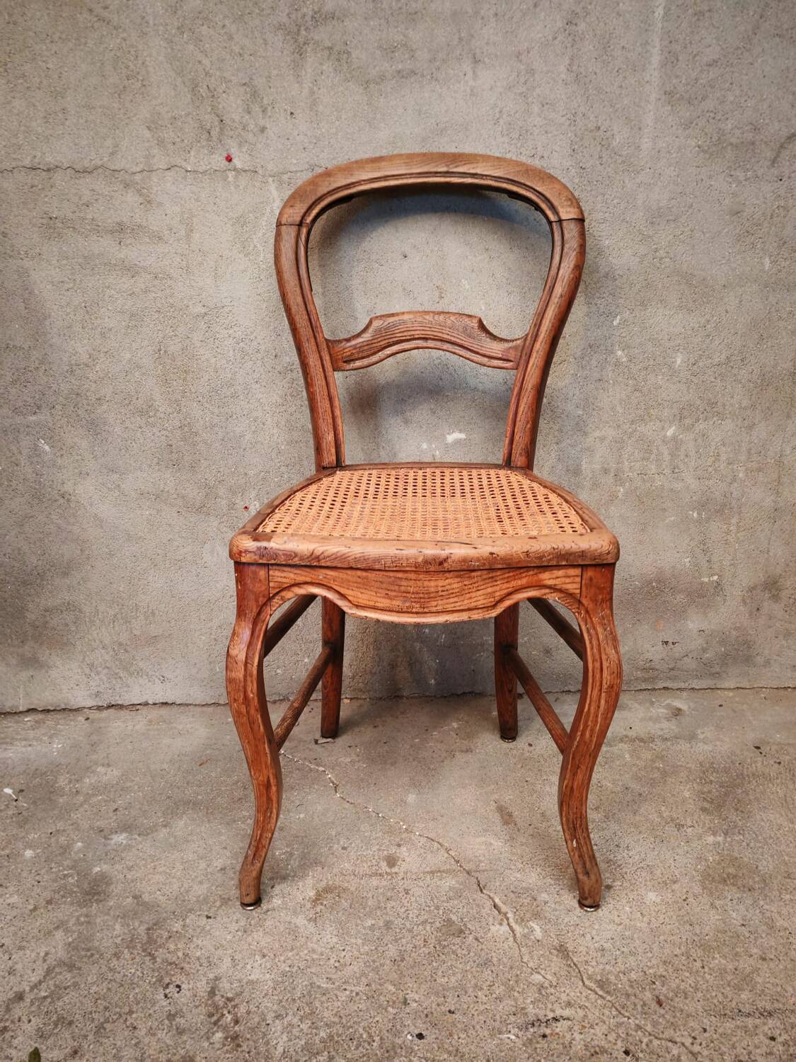 Napoleon III caned chair