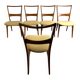 Lot de 5 chaises scandinaves vintage
