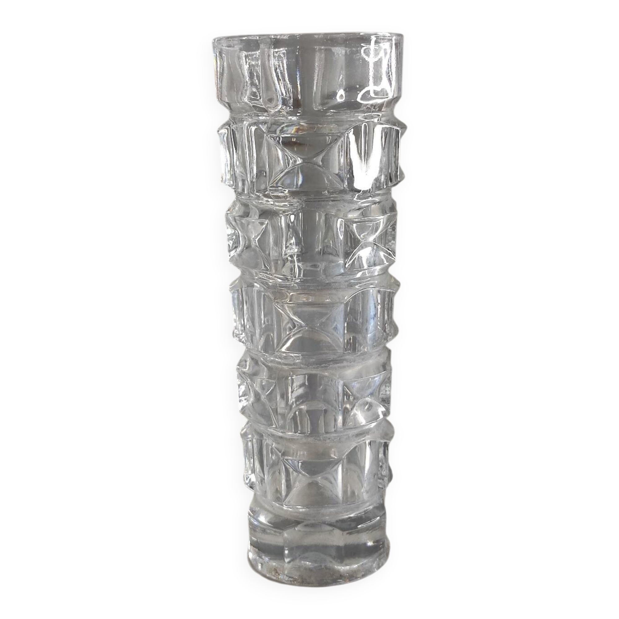 Vintage crystal vase