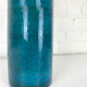 Lampe de table scandinave en grés cérame abat-jour raffia, Nymølle pottery, Danemark 1960s