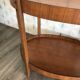Oval side table