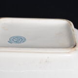 Rectangular tureen iron earth