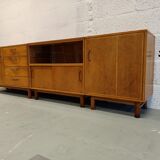 Dutch sicdeboard in 3 parts, 1950's