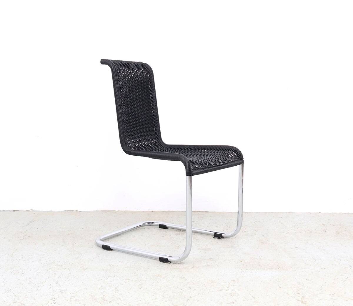 Tecta B20 cantilever chairs, 1980s set of 4