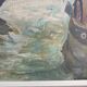 Oil painting on panel XXth