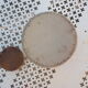 Set of 3 old sandstone pots