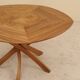 Table en orme massif, Seltz, France, 1990’s