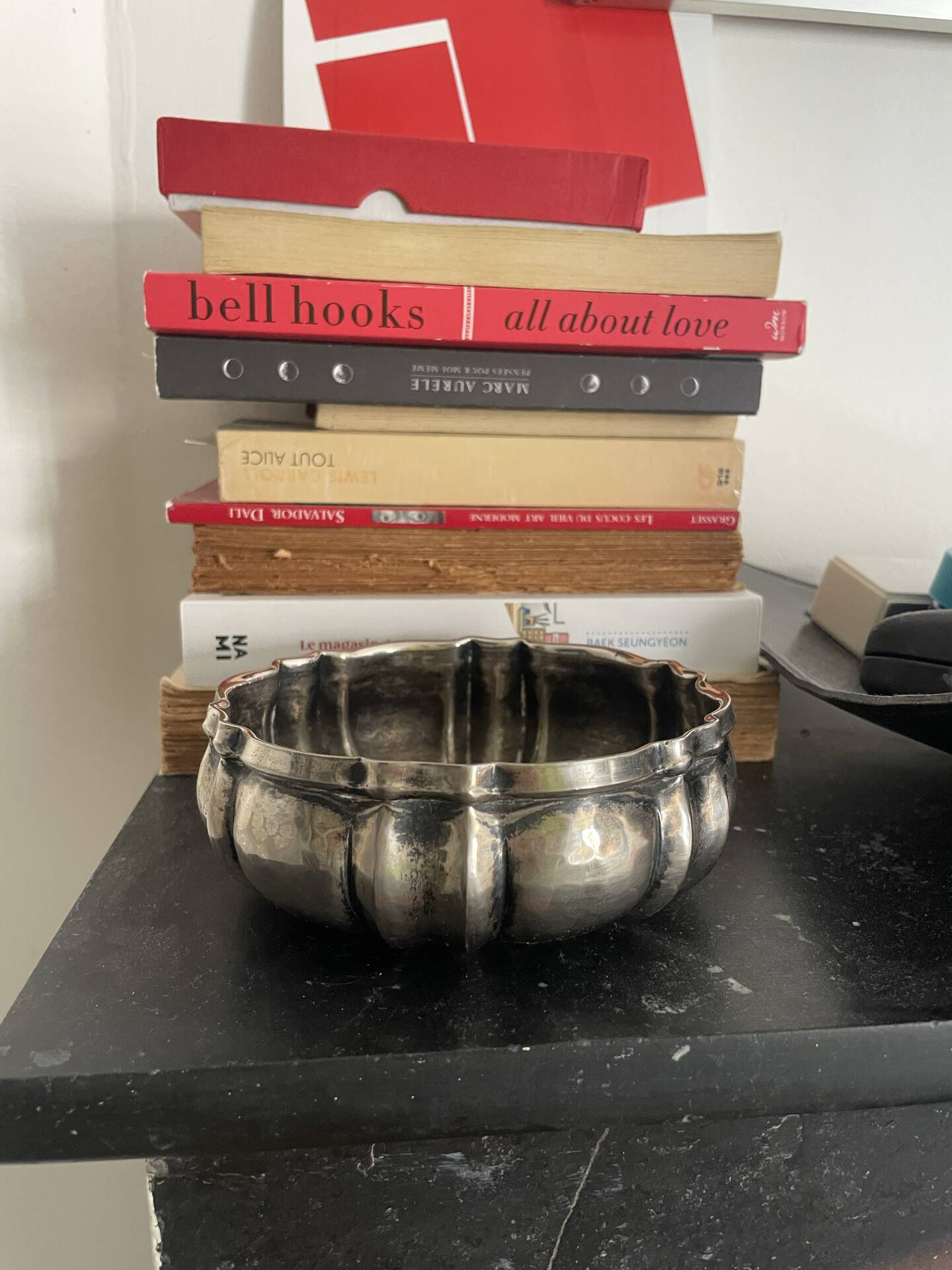 Silver-plated bowl