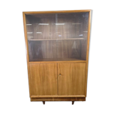 Display cabinet/vintage wooden bookcase