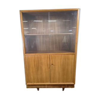 Display cabinet/vintage wooden bookcase