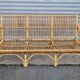 Rattan and bamboo sofa Dal Vera