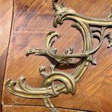 Commode marqueterie & bronze style Louis XV