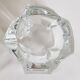 Crystal ashtray by Daum France 1960