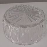Glass bowl with cups, 70s