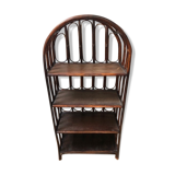 Shelf in rattan and bamboo