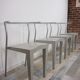 Lot de 4 chaises Dr Glob Design par Philippe Starck pour Kartell