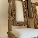 Ensemble de 2 chaises en bois