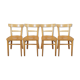 Lot de 4 chaises de bistrot