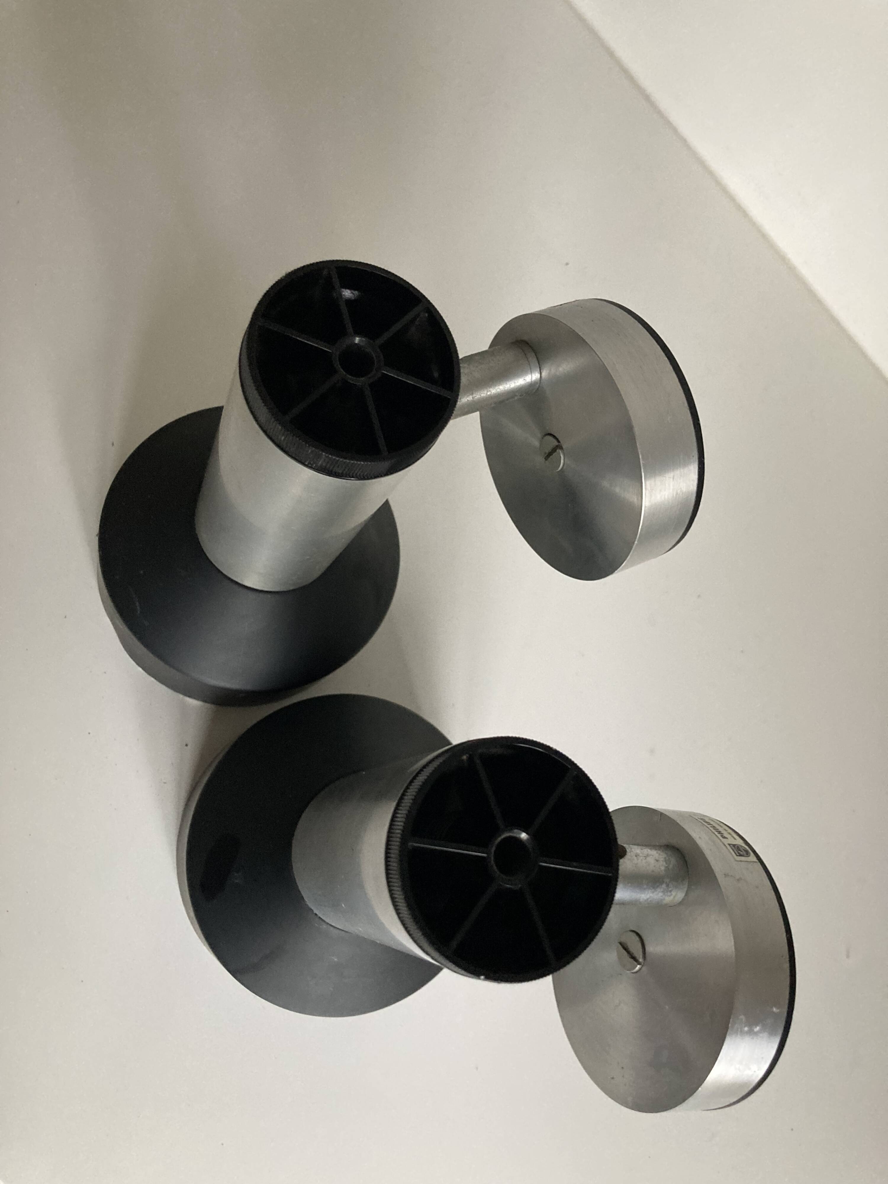 Lot of 2 vintage philips spotlights from the 70s