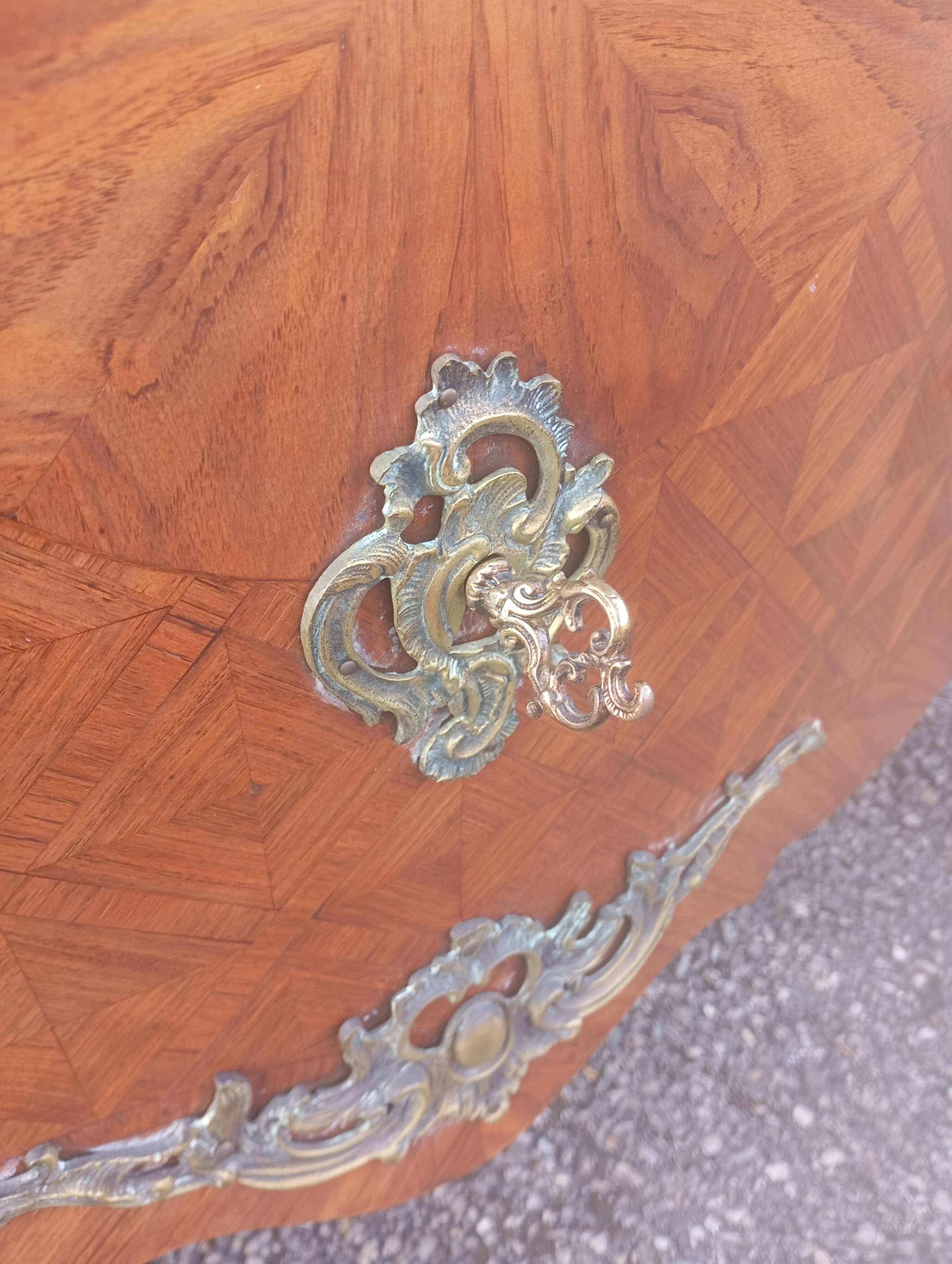 Louis XV marquetry commode