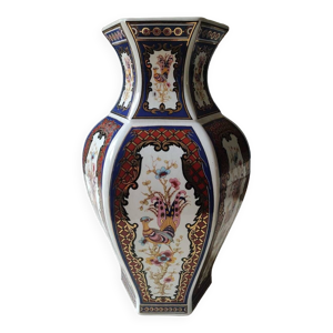 Vase Chinois Hexagonal. - motifs