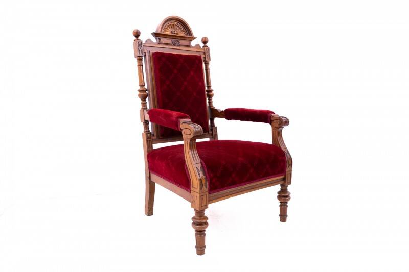 Eclectic armchair, France, circa 1880