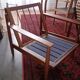 Pair of vintage Scandinavian teak armchairs.