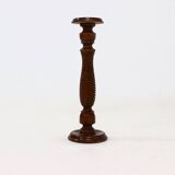 Decorative Solid Wooden Pedestal 1970s