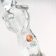 Sculpture Amoureux Verre Massif Murano 2000 Signée Mathis Zane