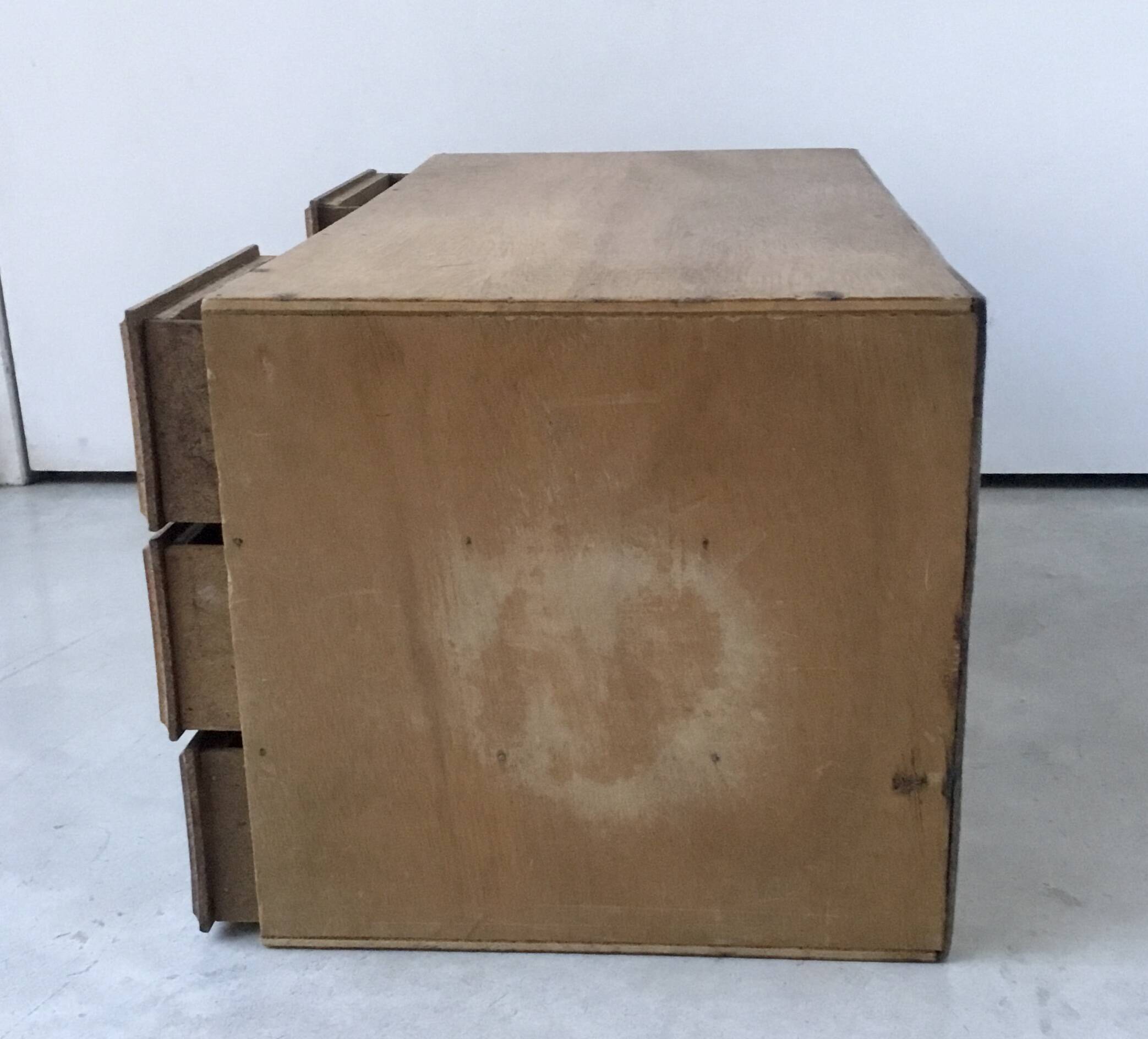 Small craft cabinet with drawers - jewelry watchmaking - vintage