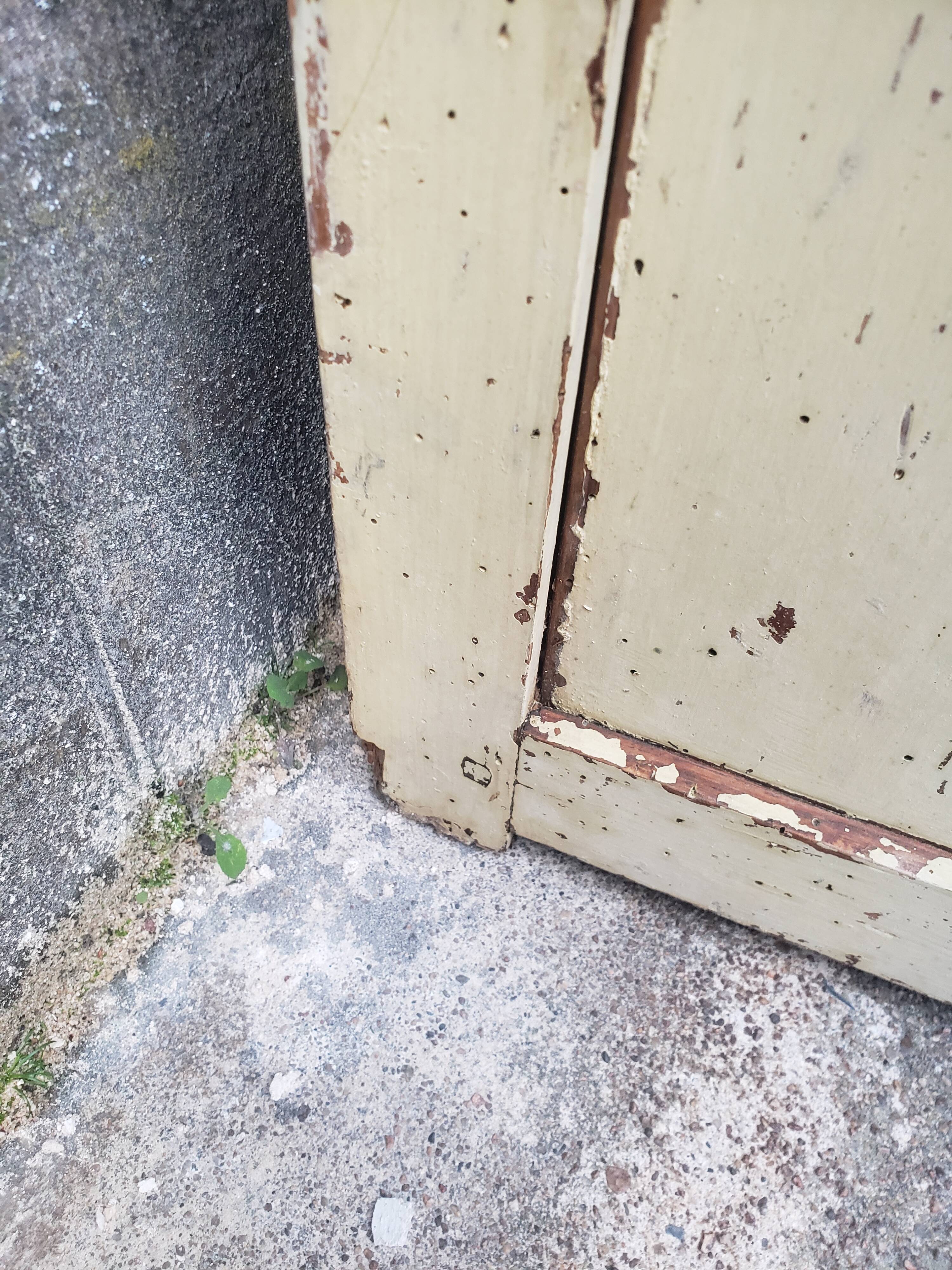 Old Parisian buffet patina