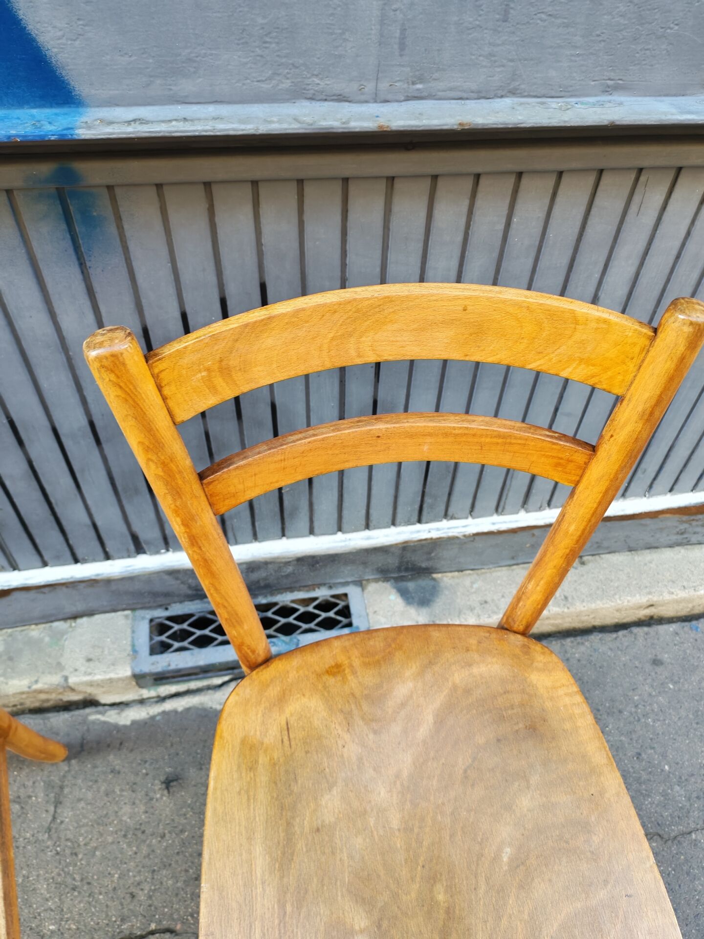 Pair of Luterma bistro chairs 1950