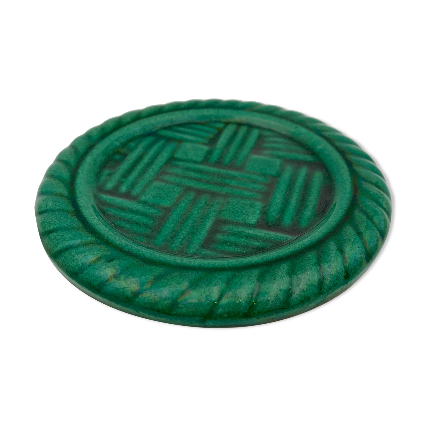 Vintage ceramic bottle underwear Valauris - 1960s