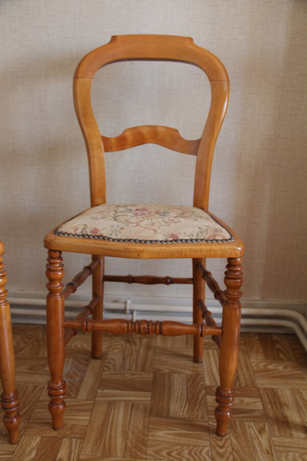 3 chaises Louis-Philippe
