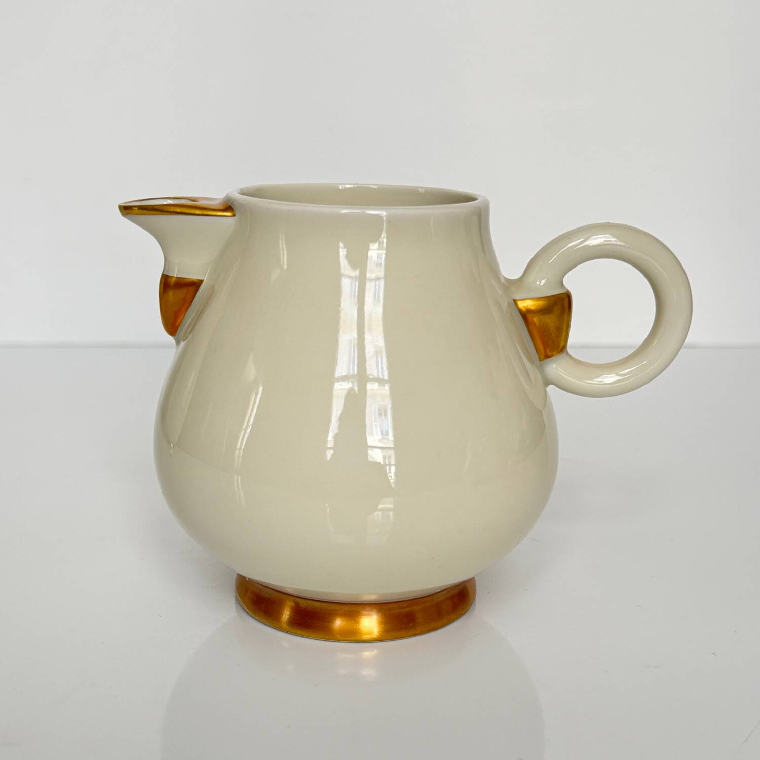 Art Deco style coffee and tea service, Ruhlmann model, Maison Vignaud, Limoges