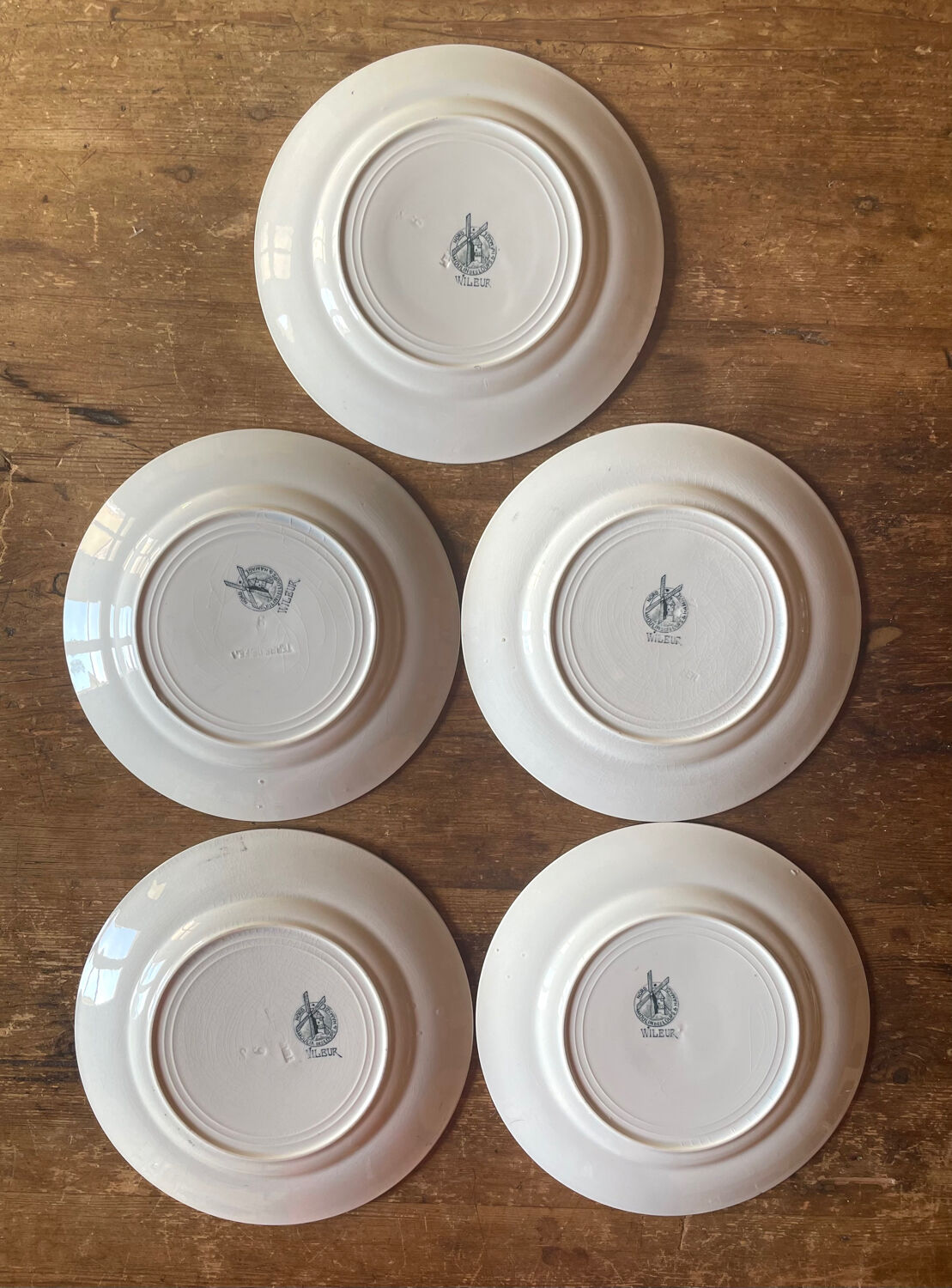 Assiettes Wilbur Terre de Fer