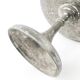 Art Deco pedestal fruit bowl, silver-plated pewter, Germany, 1930s