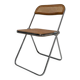 1x 1960s vintage Plia cane folding chair by Giancarlo Piretti for Anonima Castelli