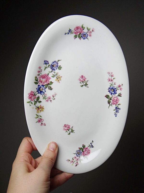 Service 28 pièces Bernardaud porcelaine de Limoges décor floral années 20-50
