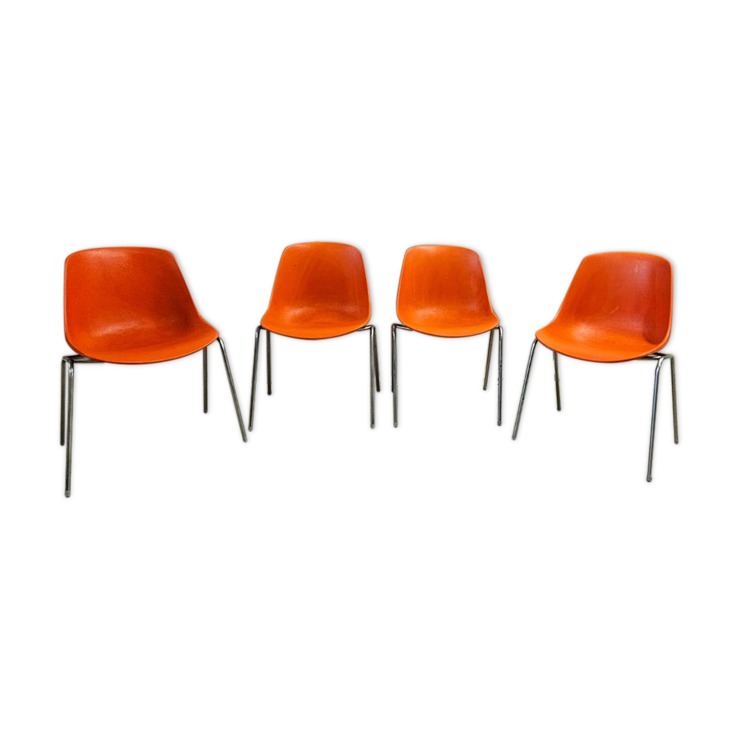 Set of 4 chairs by Eero Aarnio 1960s/70s