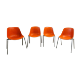 Set of 4 chairs by Eero Aarnio 1960s/70s