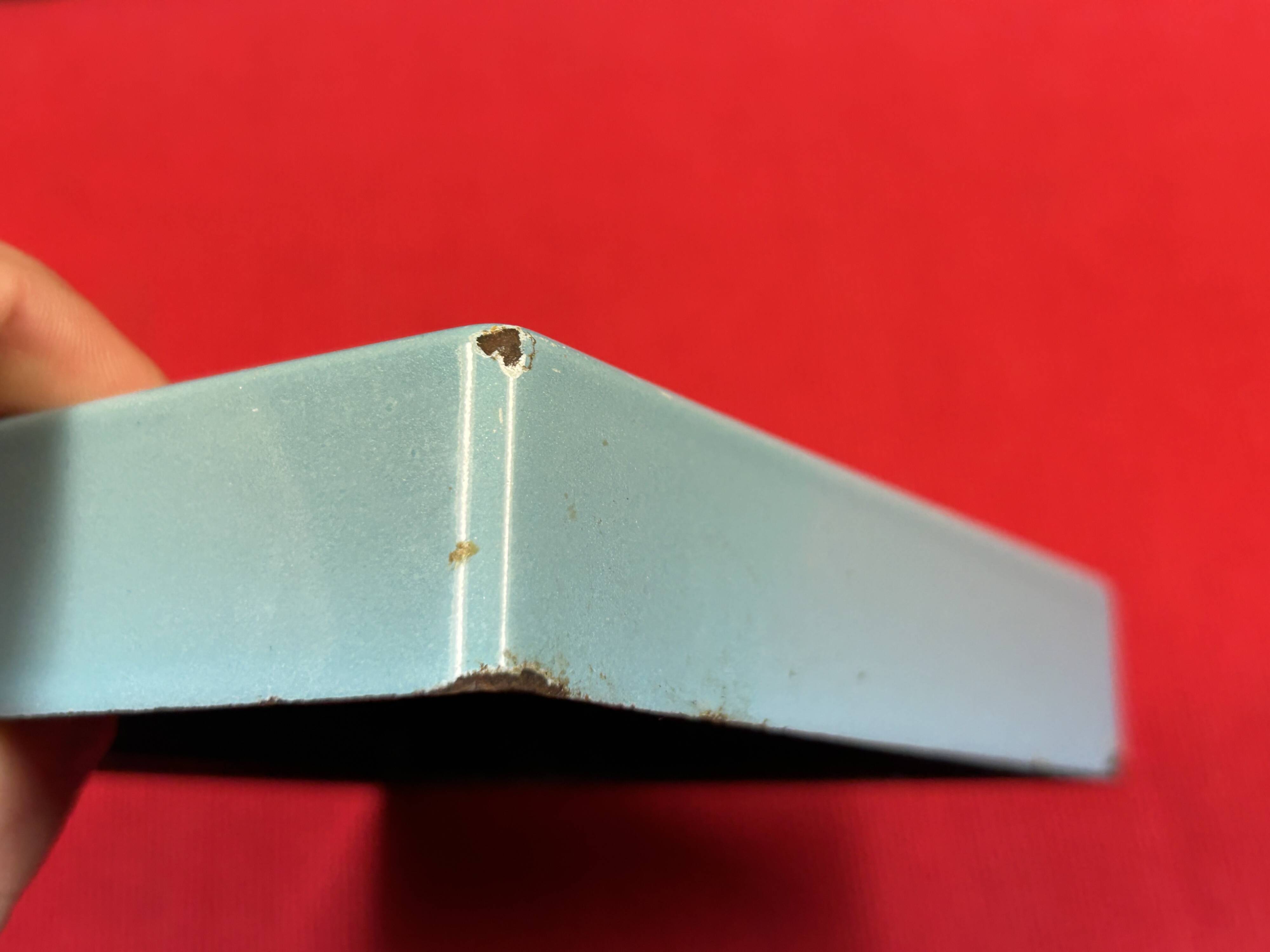 enameled metal pocket tray