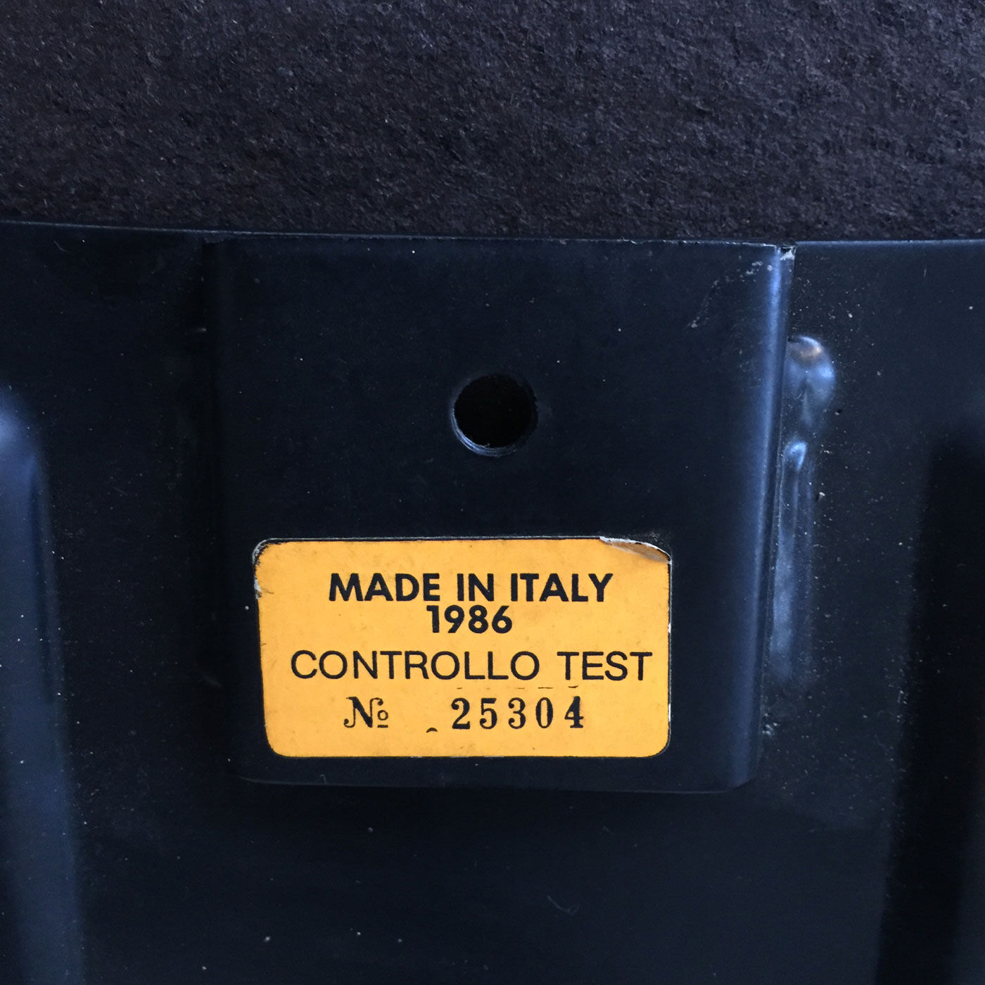 Cofemo leather armchair 1980