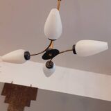 Vintage Reed Chandelier from the 60s