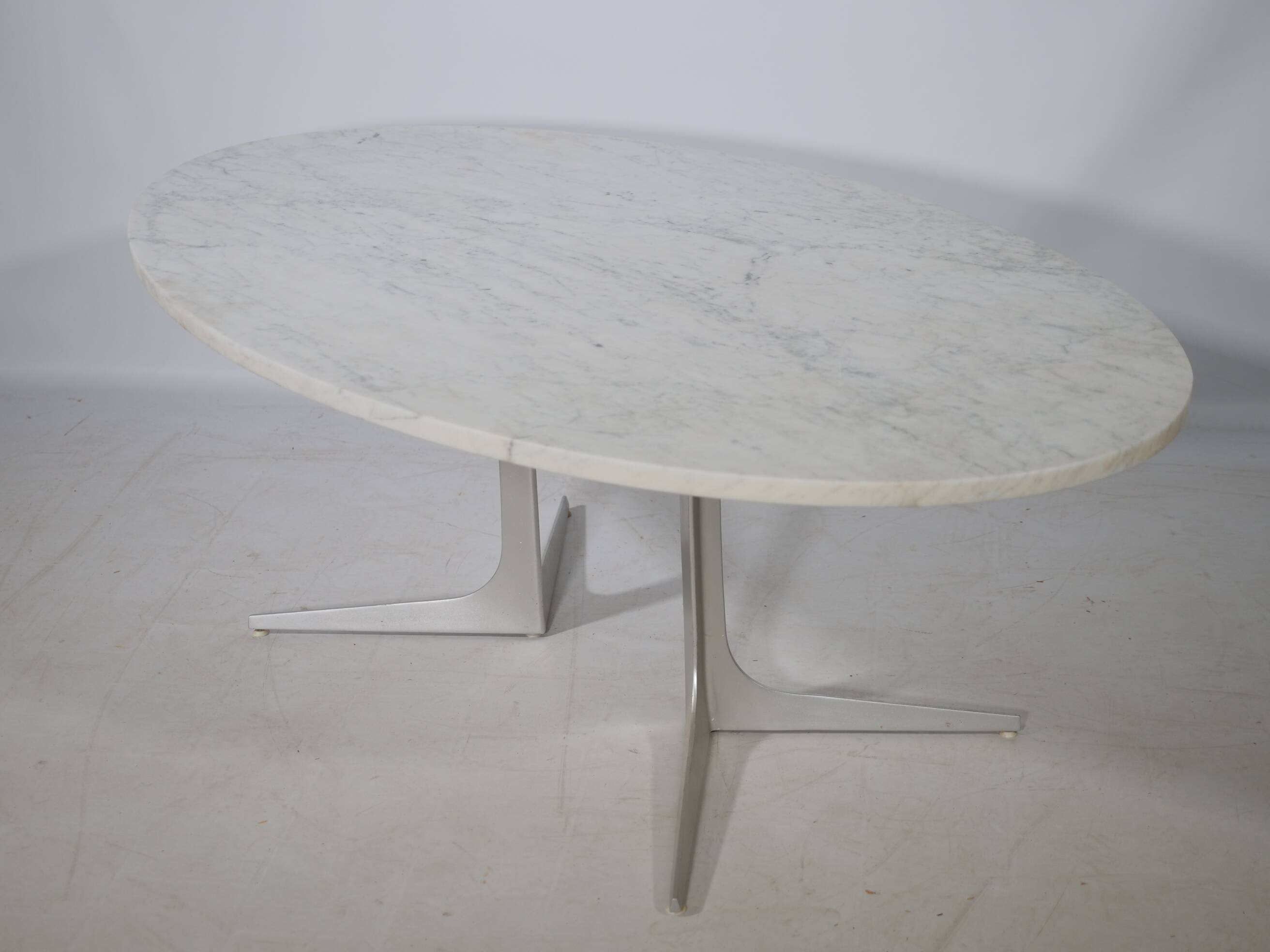 Marble coffee table by Herbert Hirche for Christian Holzäpfel, 1960s