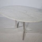 Marble coffee table by Herbert Hirche for Christian Holzäpfel, 1960s