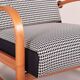 Art Deco Walnut Lounge Chairs attributed to Thonet, Germany, 1930s, Set of 2