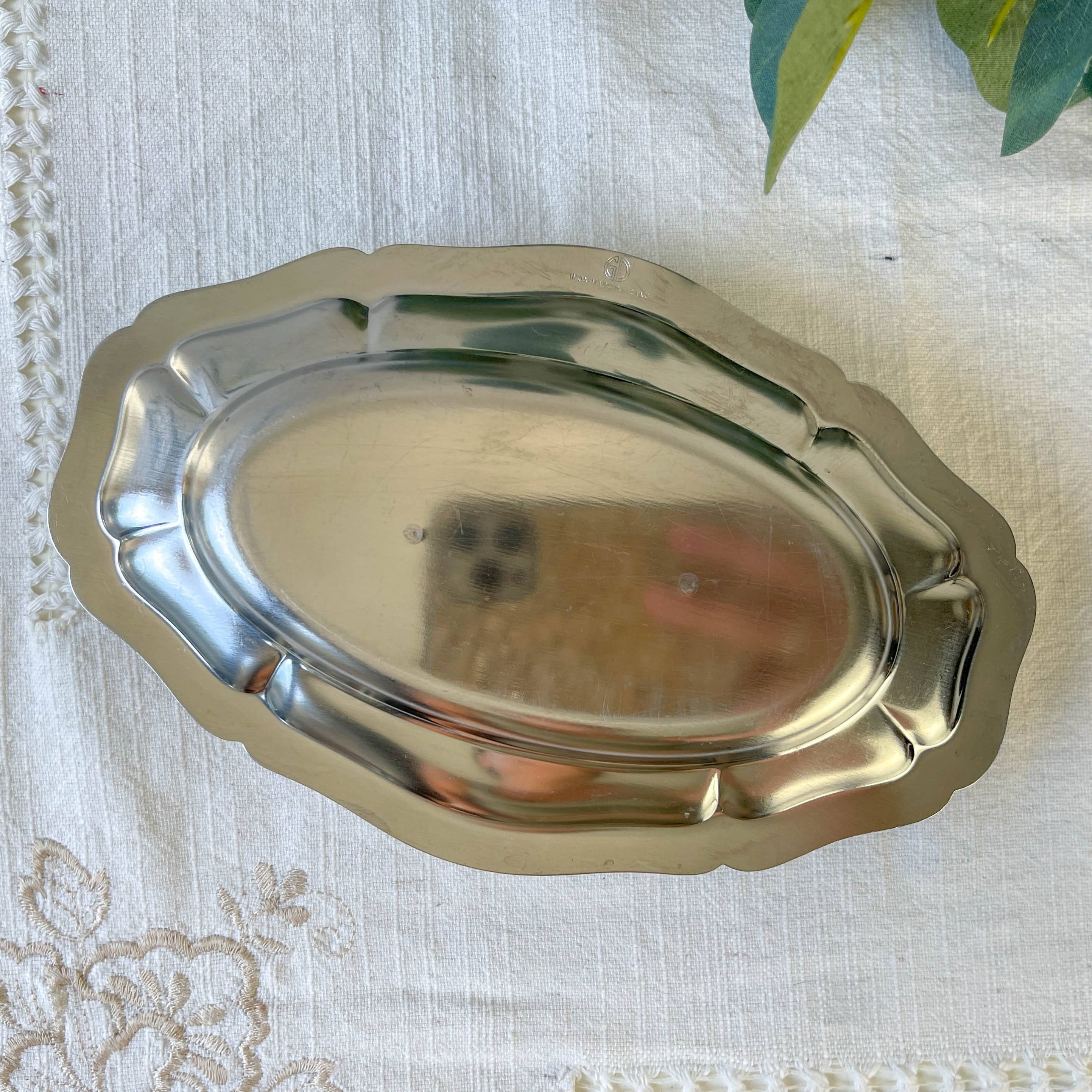 Vintage Stainless Steel Sauceboat Guy Degrenne 70s