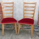 Série de 4 chaises art déco